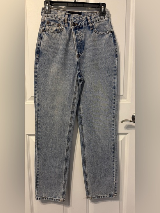 Fashion Nova Denim - Fashion Nova Light Blue Straight Leg Jeans